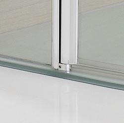 Glasduschwand Detail