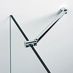 Glasduschwand Detail