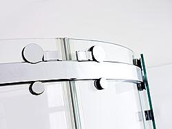 Glasduschwand Detail